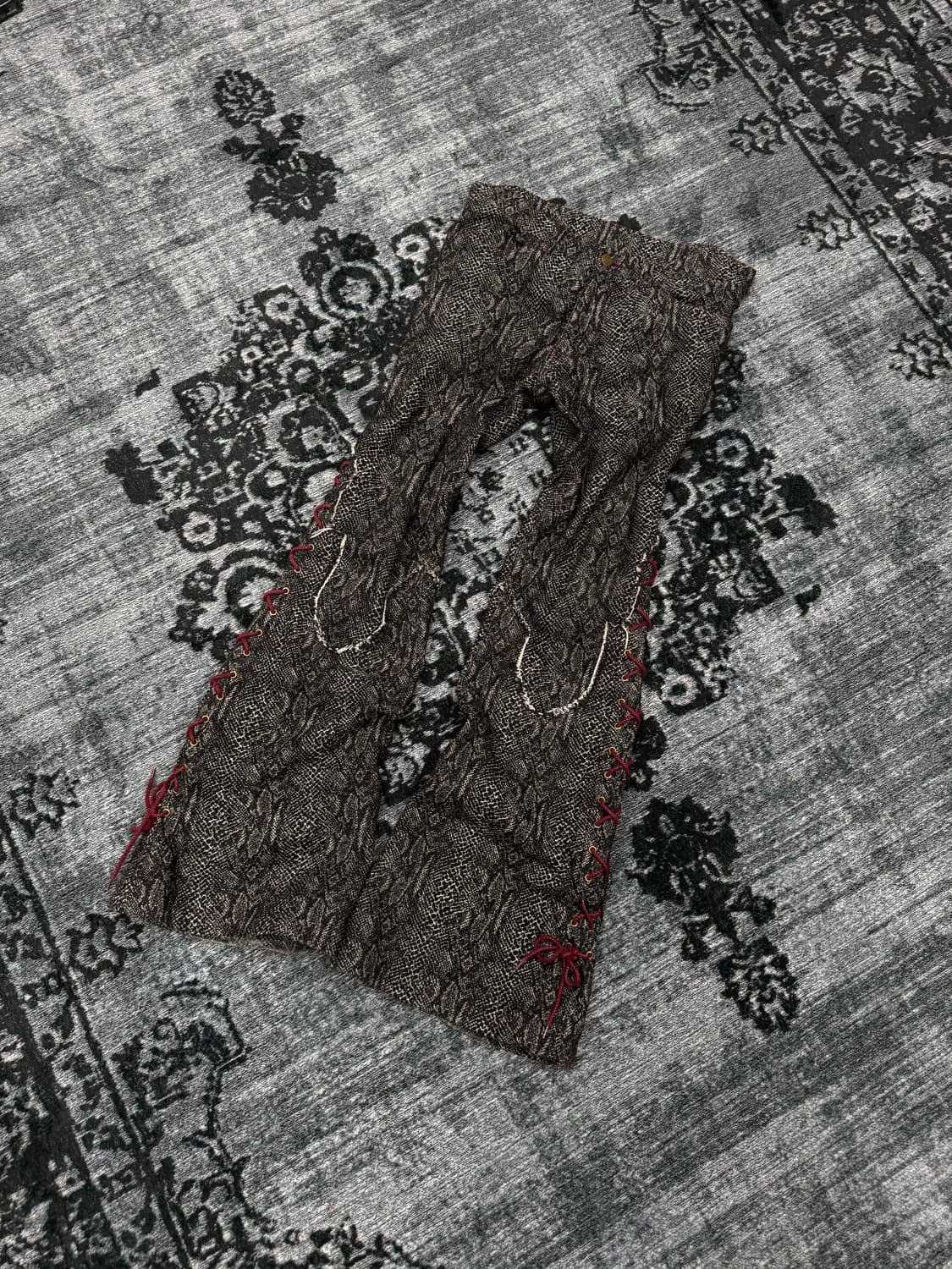 Tornado mart 00s archive python lace up  상품이미지3