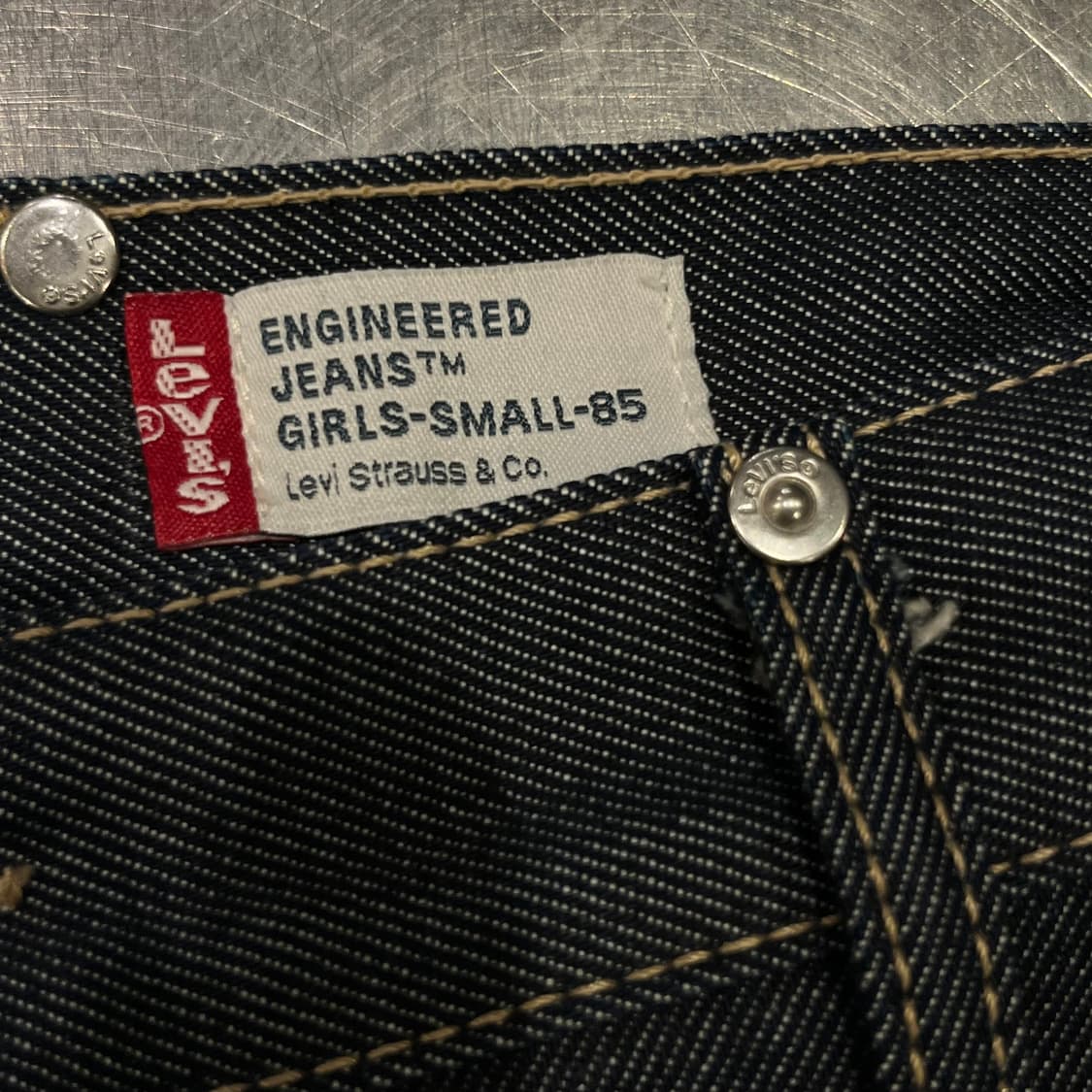 Levi's 리바이스 미디 데님 스커트  상품이미지9