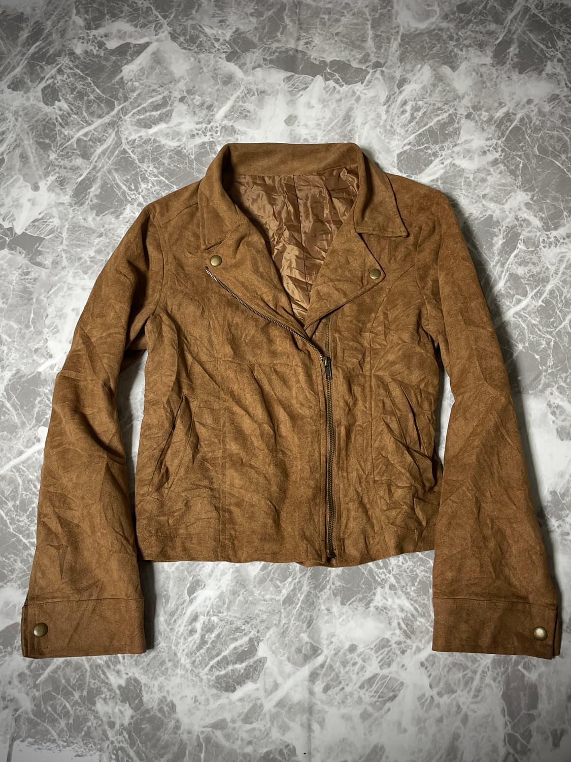 (Unknown)suede rider jacket 상품이미지1