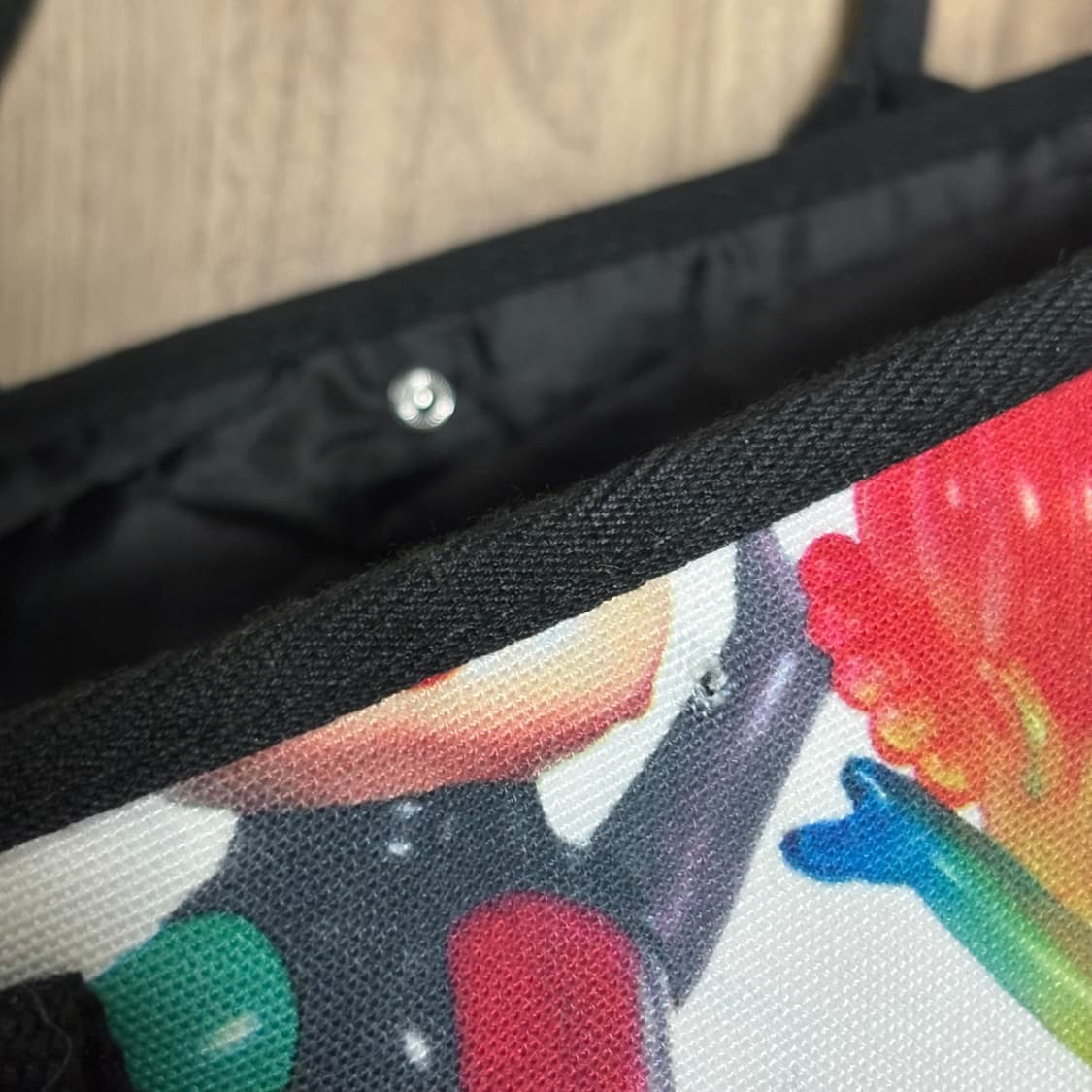 [하자 특가] 히스테릭글래머 미니 풀프린트 캔버스 토트백 상품이미지3