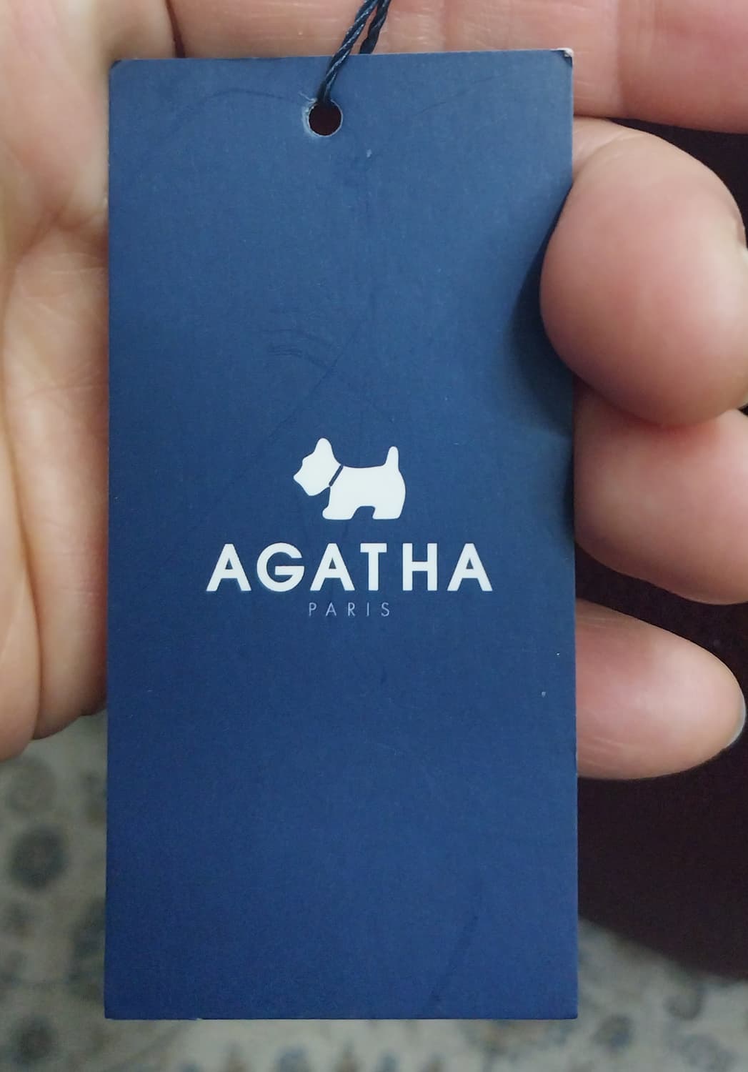 (새상품) 아가타 버건디 토트백/숄더백 상품이미지4