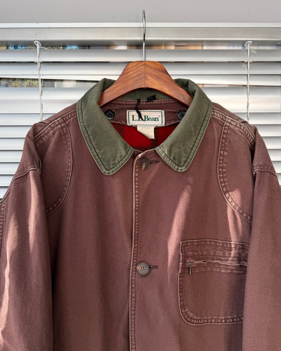 L.L.Bean 90s USA made canvas hunting 자켓  상품이미지3