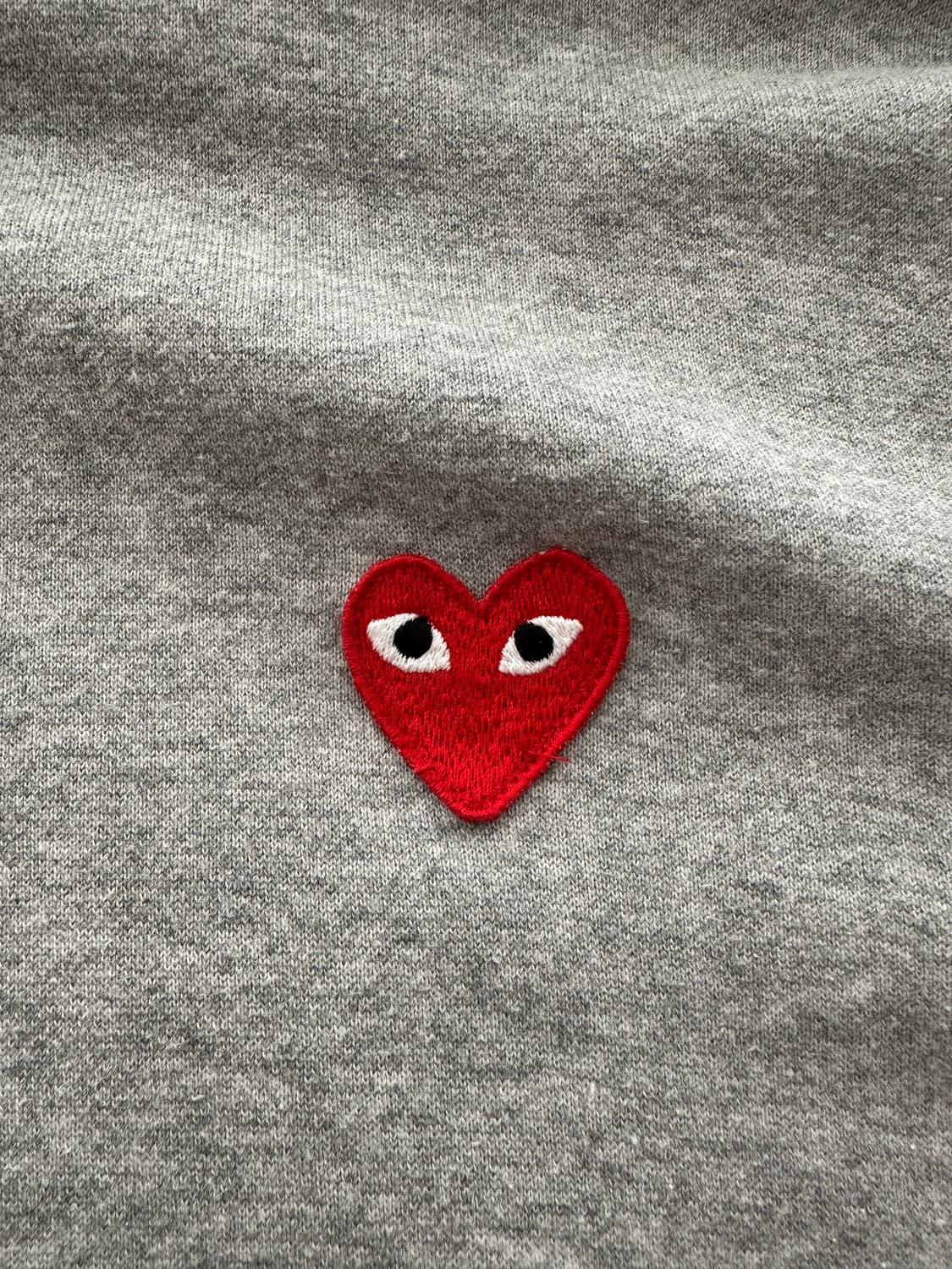 꼼데가르송 후드집업 그레이 m 상품이미지3