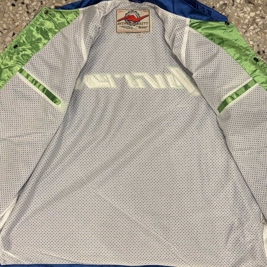AVIREX 아비렉스 새틴 스트링 코치 자켓 상품이미지8