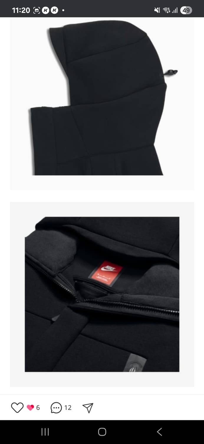 나이키 NSW 테크 플리스 파카 타운맨  상품이미지7