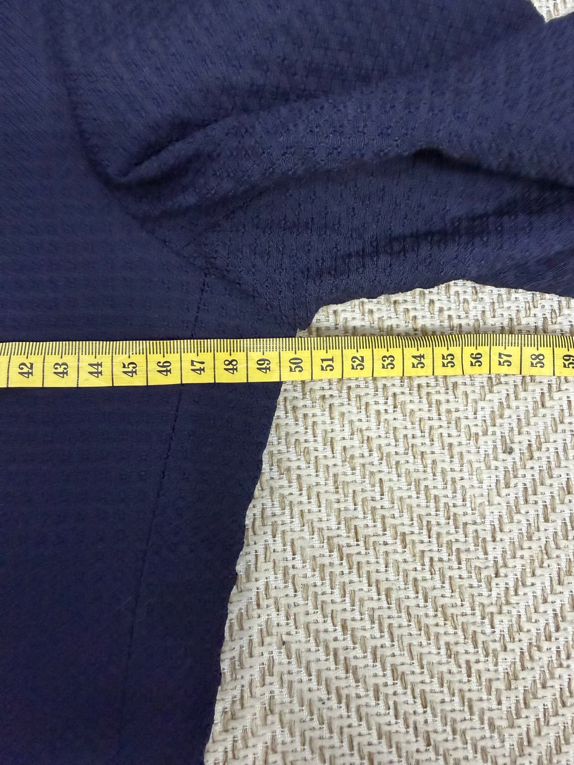 정품) ST듀퐁 이태리 네이비 남성 정장 더블저튼 자켓 46 상품이미지8