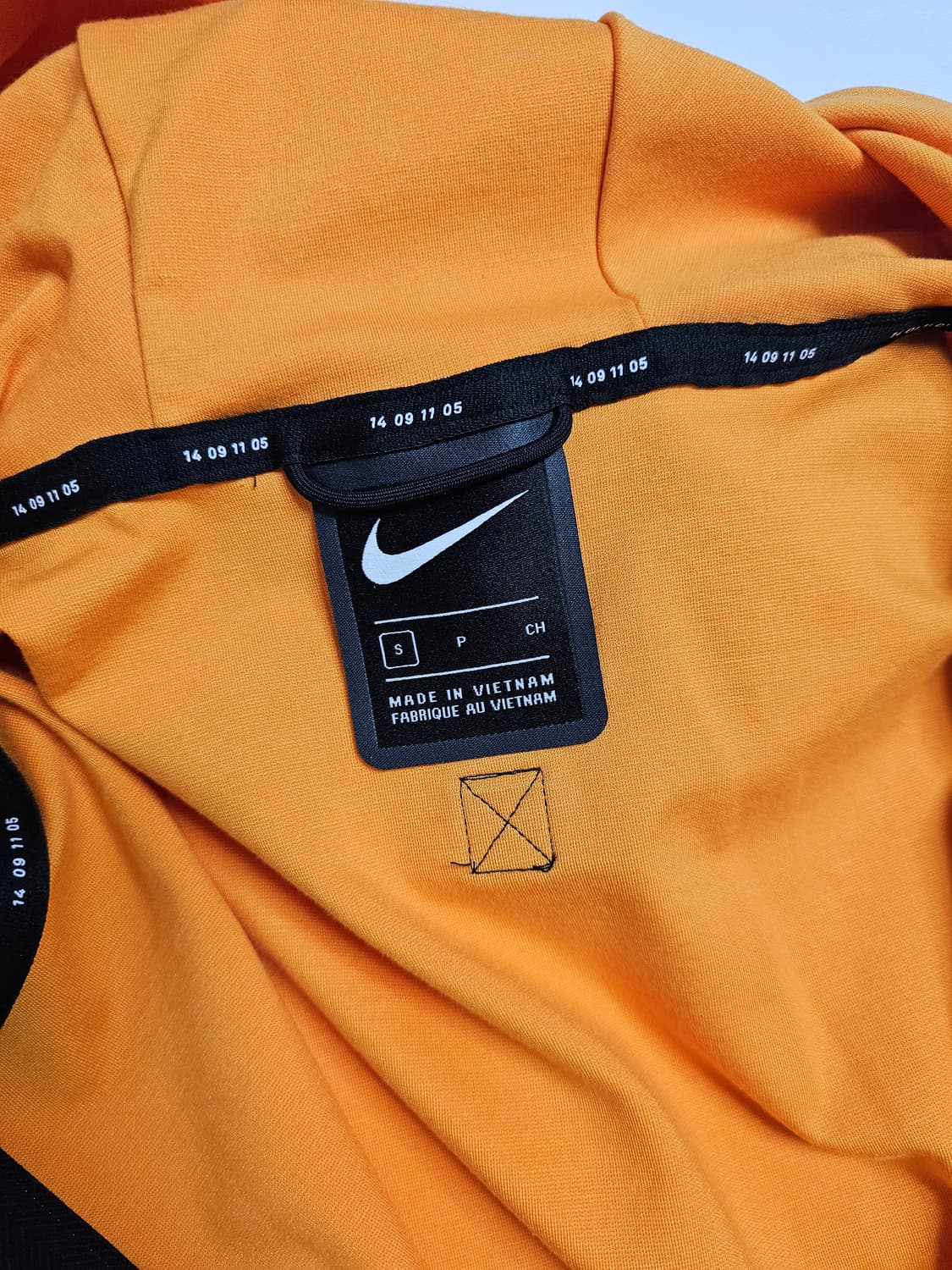 [S/90]나이키 스포츠웨어 테크팩 스우시 후드 집업 오렌지 상품이미지8
