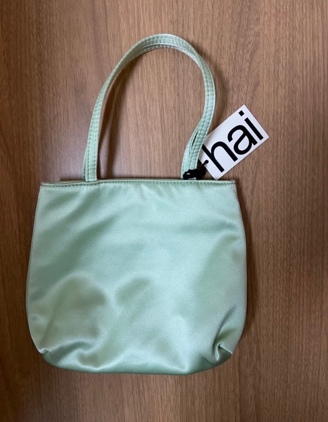 hai 하이 가방 라이트크린 리틀실크백 상품이미지1