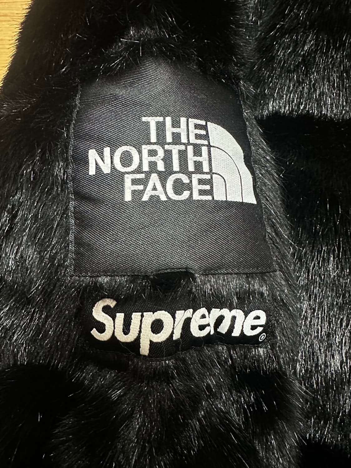 슈프림 노스페이스 포우퍼 눕시 블랙 상품이미지3