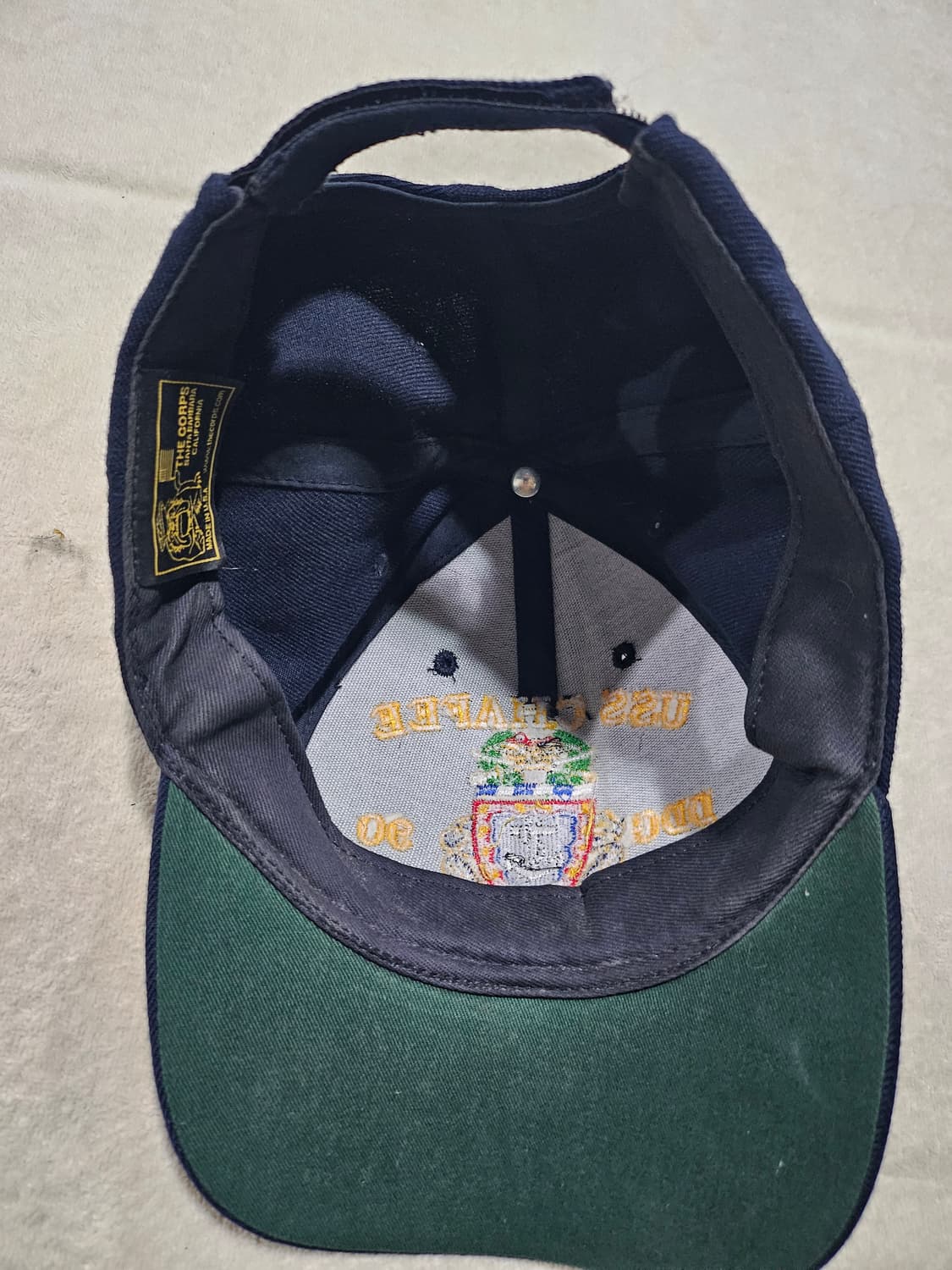 US Navy 함정 승무원 캡 상품이미지2