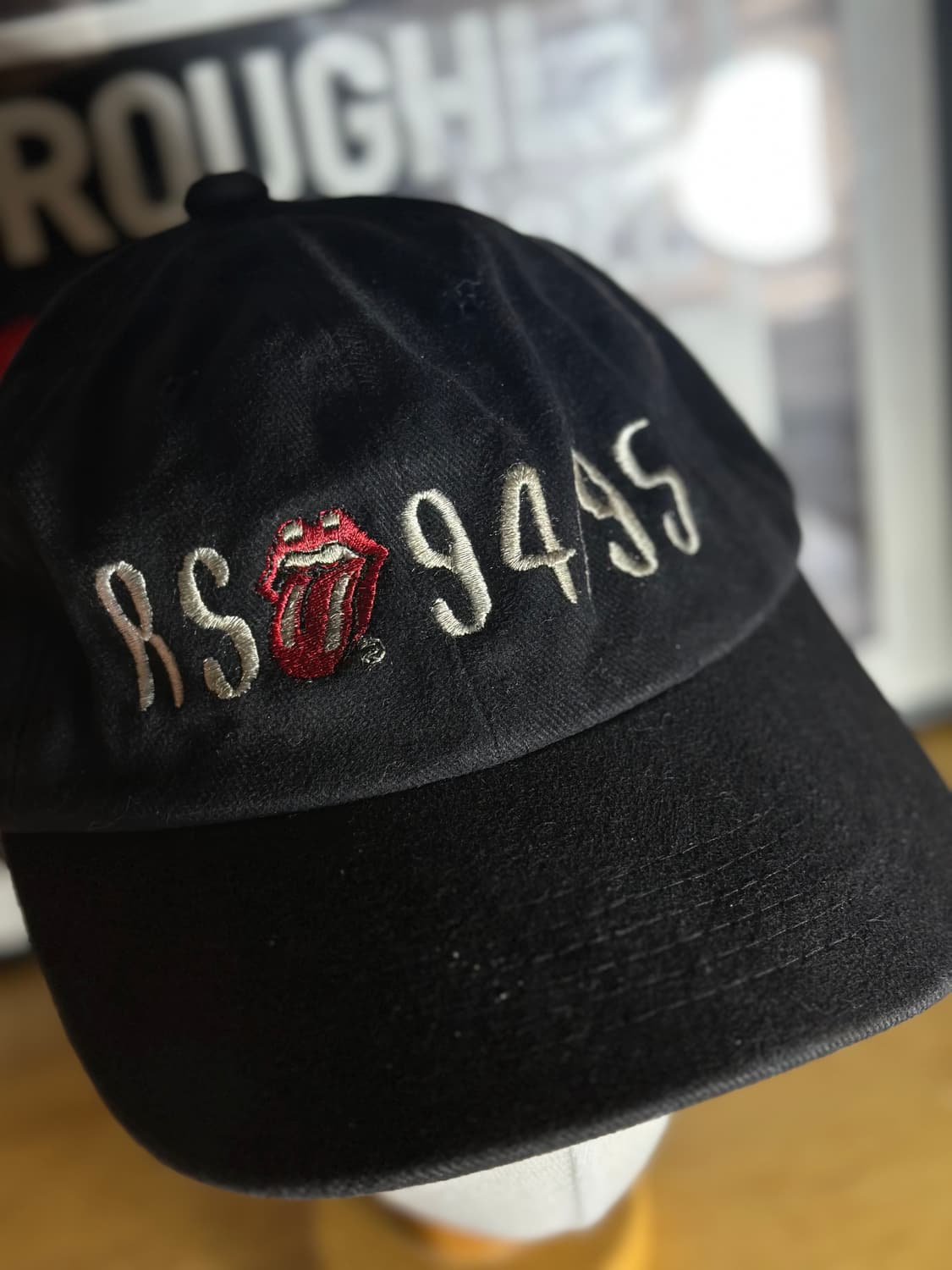 90s Rolling Stones 빈티지 롤링스톤즈 투어 모자 상품이미지2