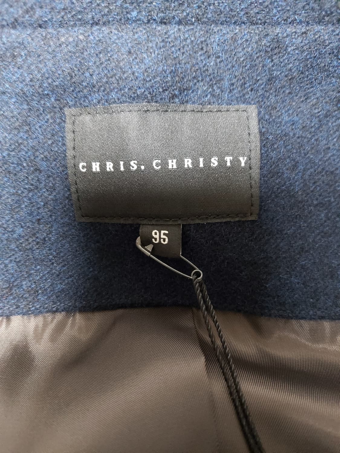 크리스 크리스티 남성 모혼방 사선지퍼 하프코트 (95)새상품
 상품이미지8