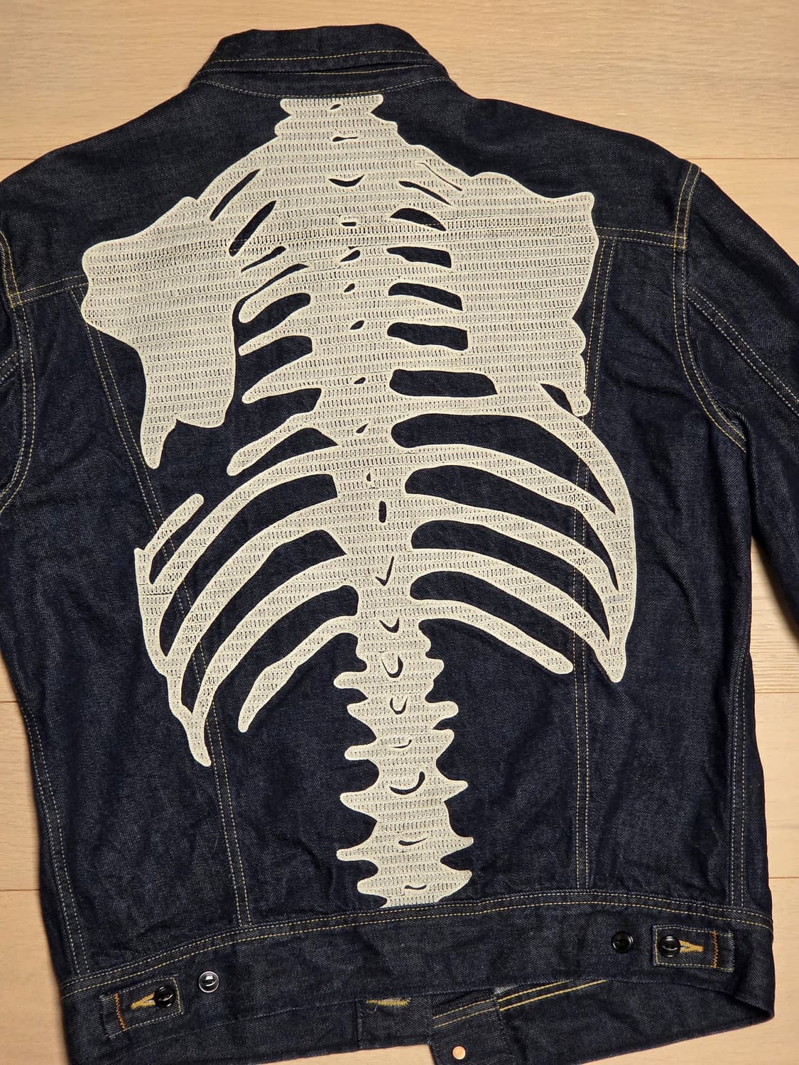 택O) KAPITAL 캐피탈 본 데님 트러커 46 사이즈 상품이미지2