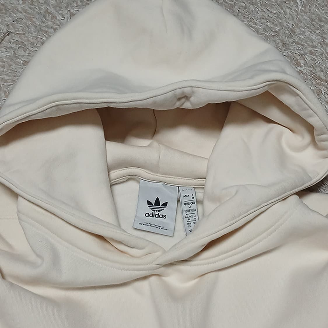아디다스 오리지널 컨템포 기모 후드티 XL 상품이미지4