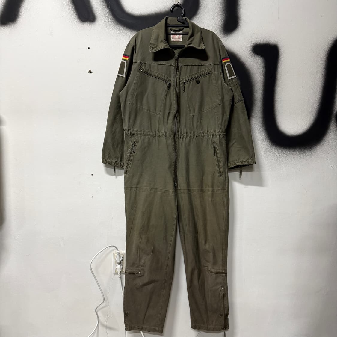 L.Kohler 쾰러 빅사이즈 오리지널 독일군 밀리터리 커버올 점프수트 상품이미지1
