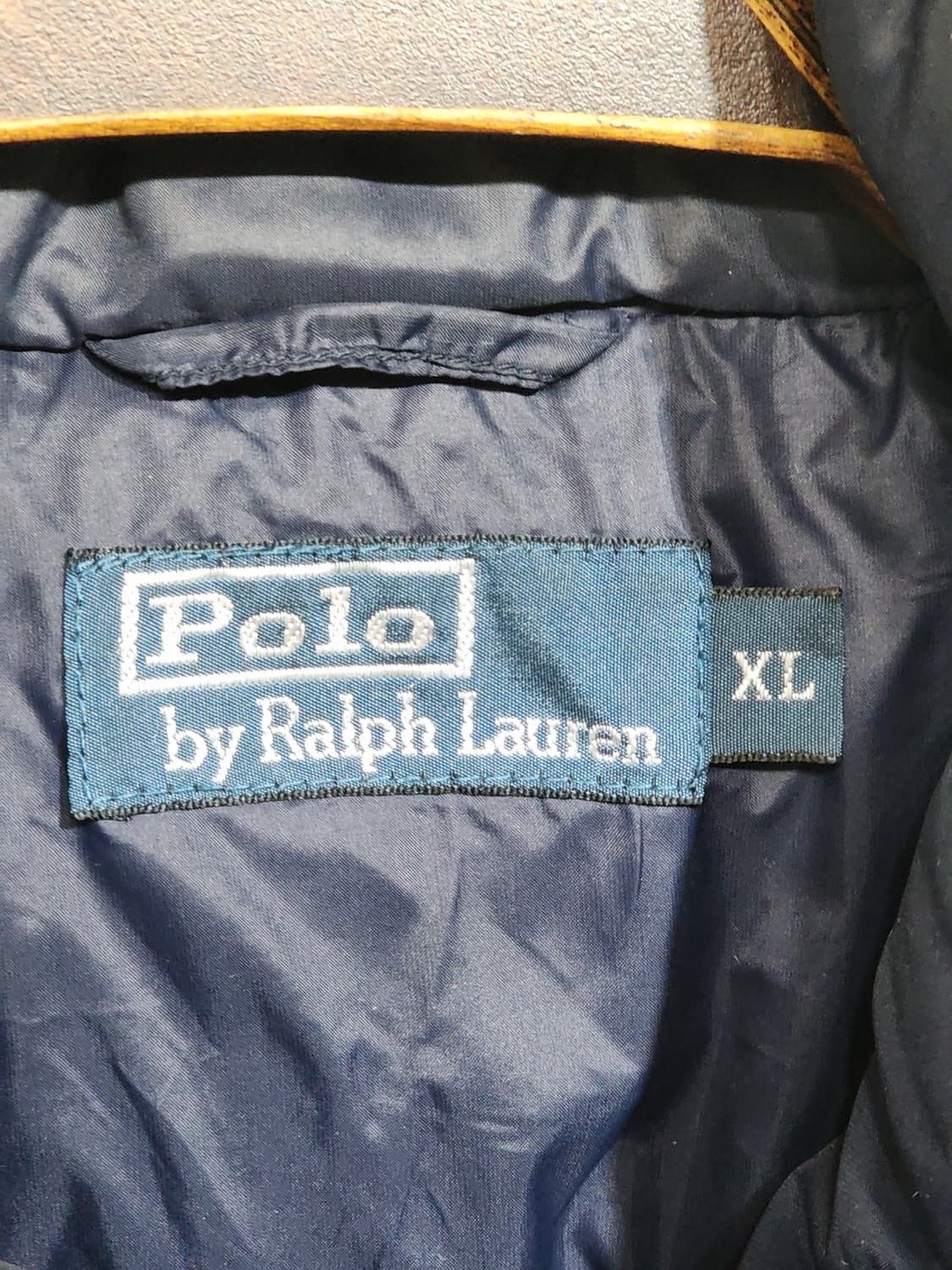 (XL) 랄프로렌 폴로 패딩점퍼 네이비 다운자켓  상품이미지3