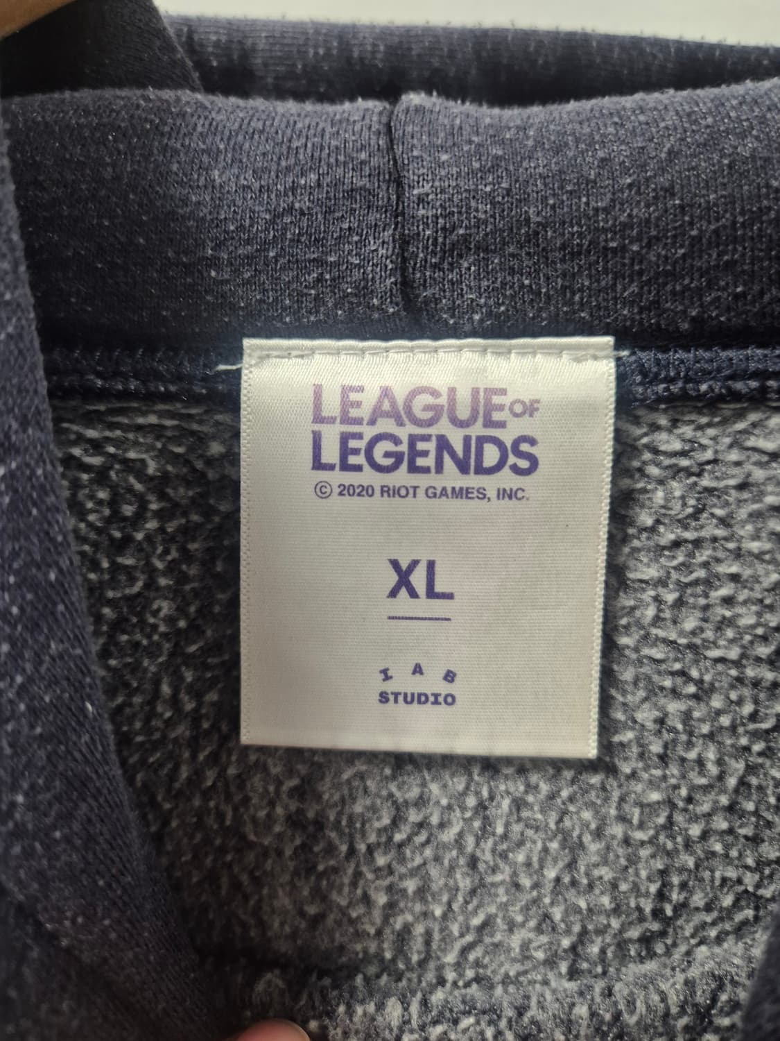*무료배송*아이앱 스튜디오 x 리그오브레전드 네이비 후드 XL사이즈 상품이미지9