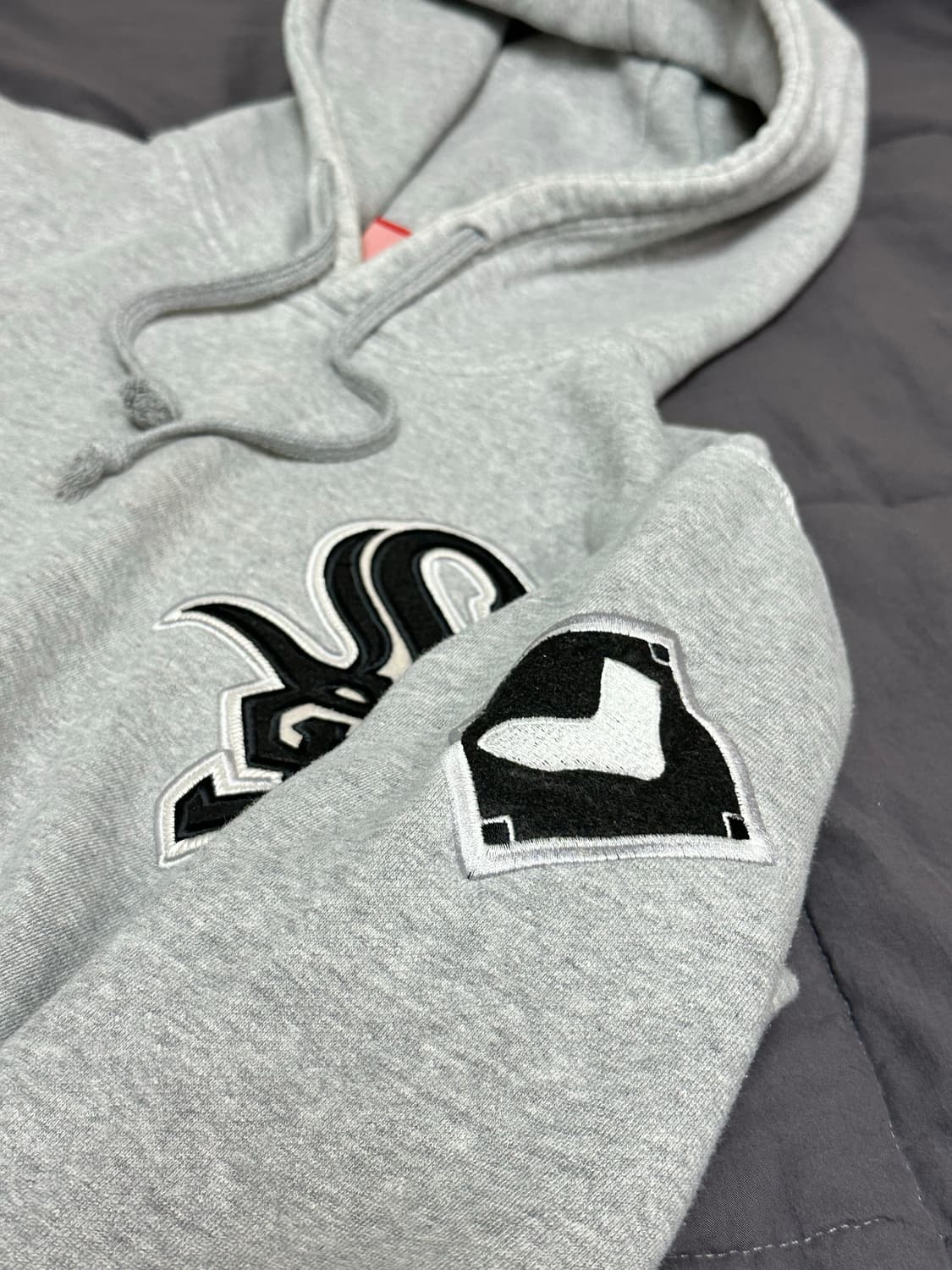 시카고 화이트삭스 자수 후드티 미디움 상품이미지5