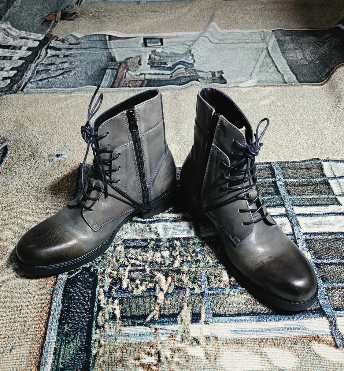 훕데두 레이스 스루 부츠 상품이미지3