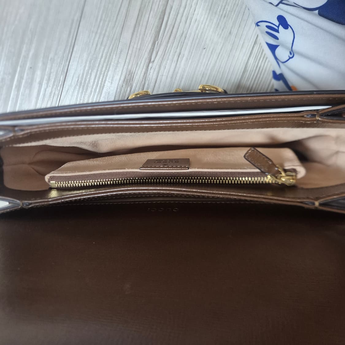 구찌 홀스빗 1955 숄더 크로스백(보증서 풀박구성) 상품이미지5