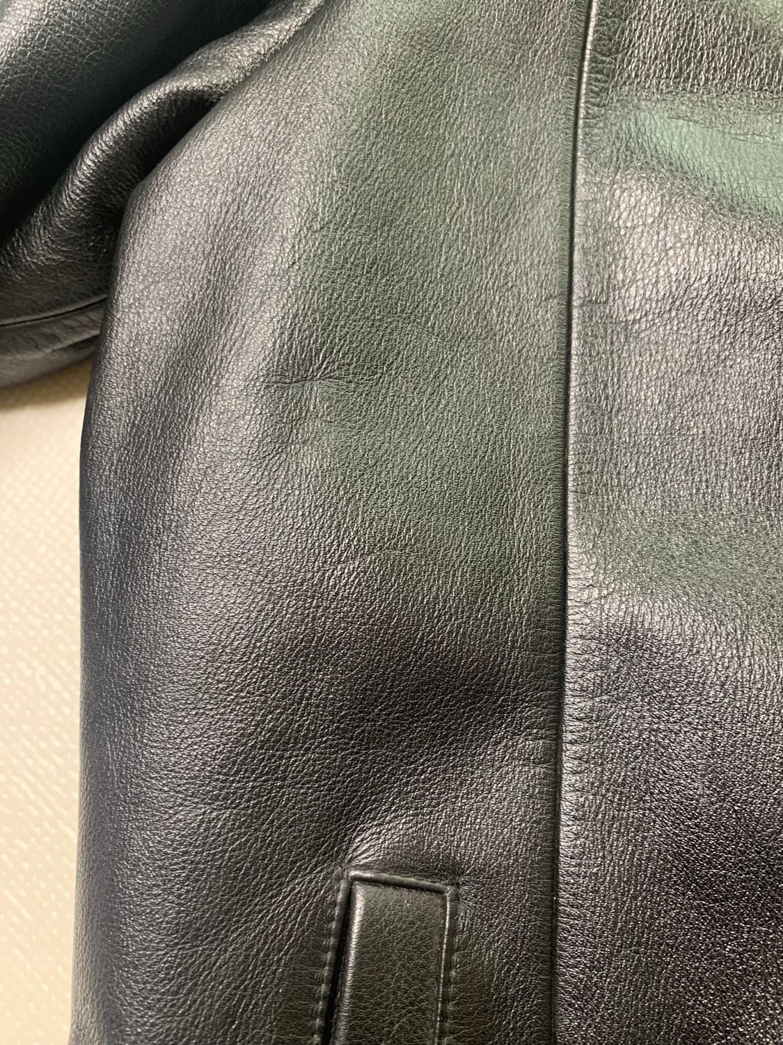 00s 소가죽 레더자켓 상품이미지7