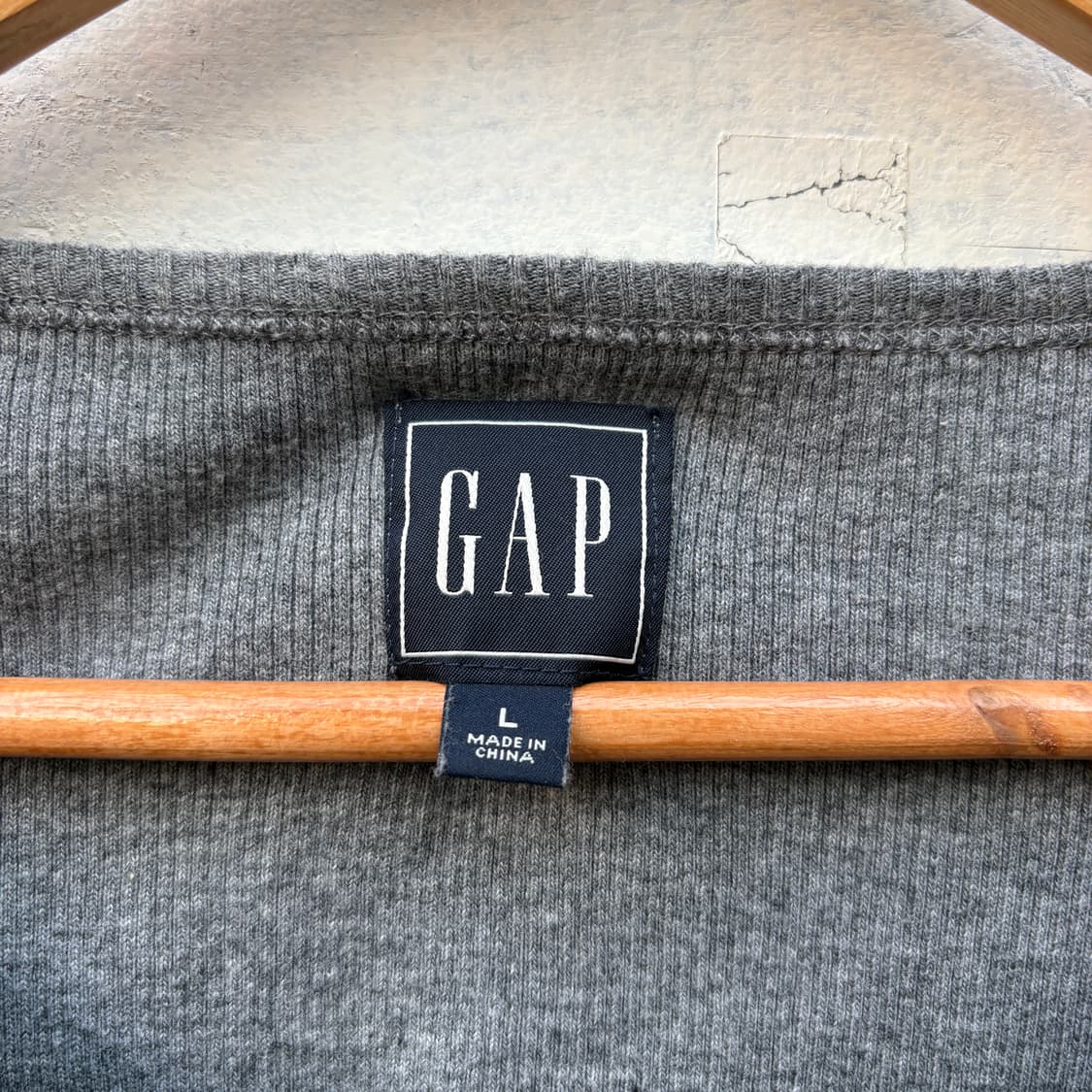 Gap 갭 헨리넥 골지 티셔츠 상품이미지3