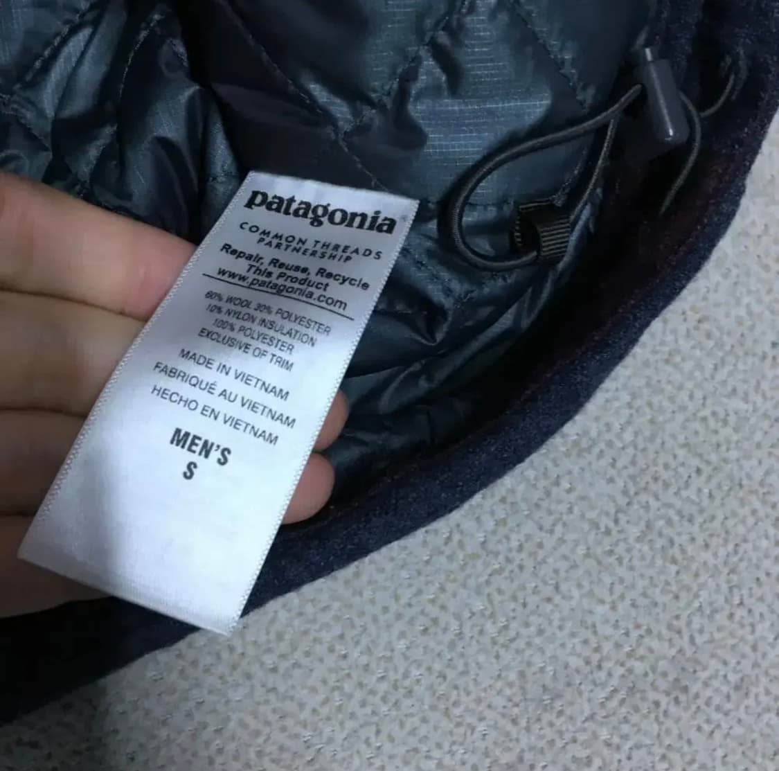 파타고니아 40주년 기념 울 스트랩 아노락 상품이미지3