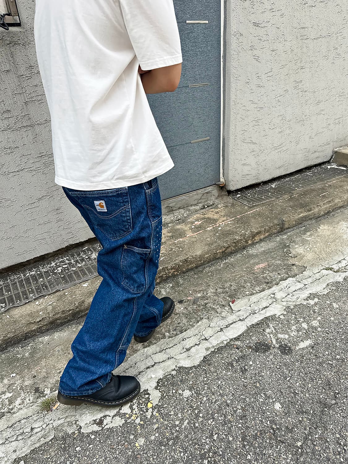 칼하트 더블니 팬츠(Carhartt Sashiko denim) 상품이미지9