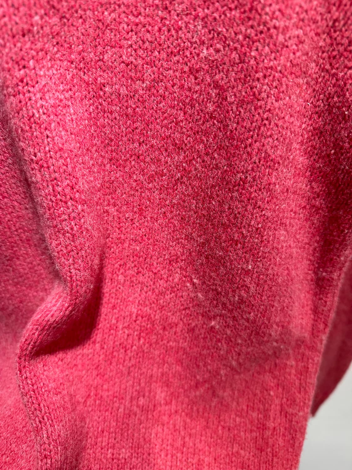 S 폴로랄프로렌 자수로고 라운드넥 핑크 니트 상품이미지6