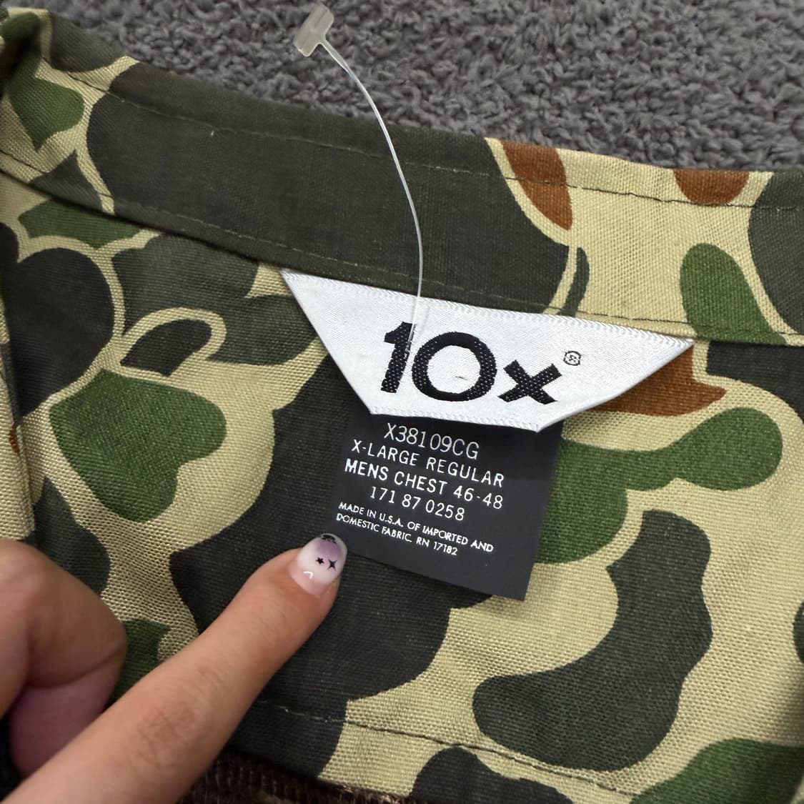 [ 정품/XL ] 10X 우드랜드 밀리터리 카모 헌팅 조끼 베스트 자켓 상품이미지4