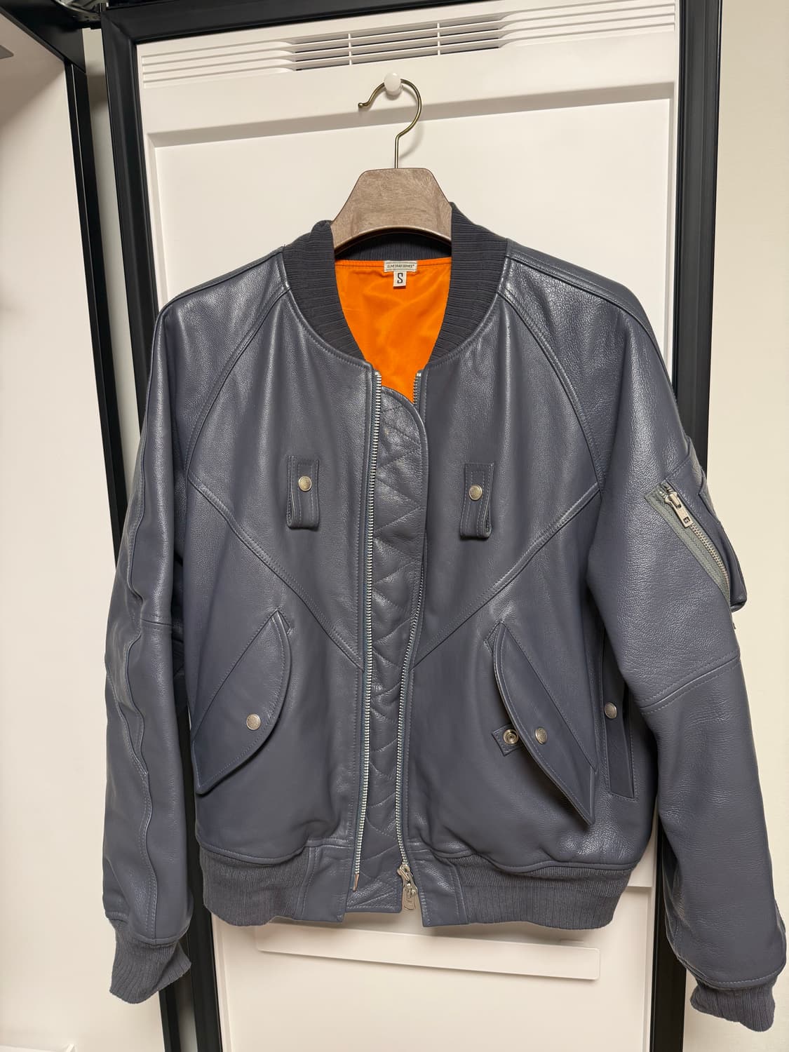 올리브드랩서비스 레더크루맨 s 상품이미지1