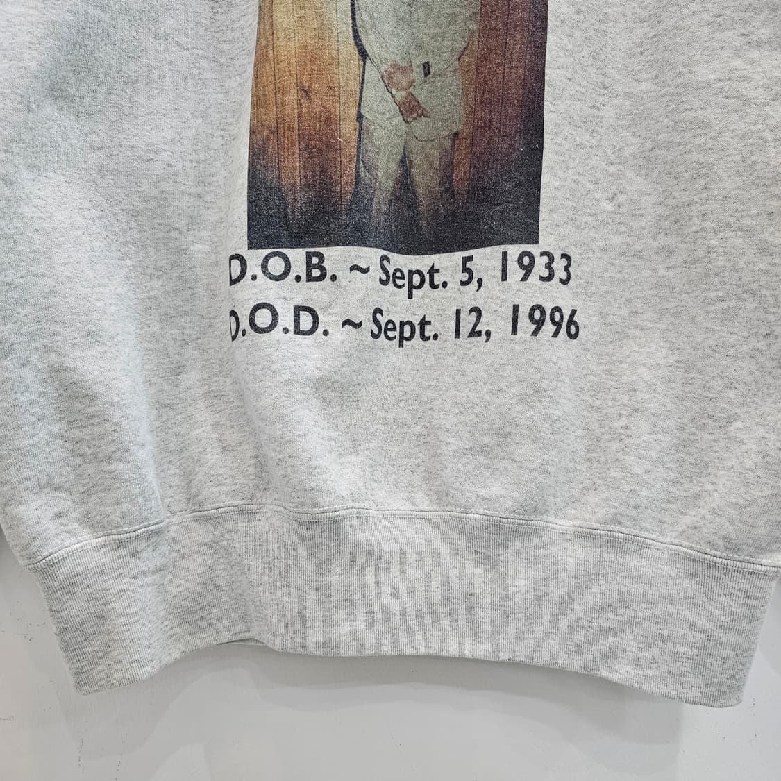 90s Made in USA BVD 메모리얼 스웻셔츠 맨투맨 기모 상품이미지4