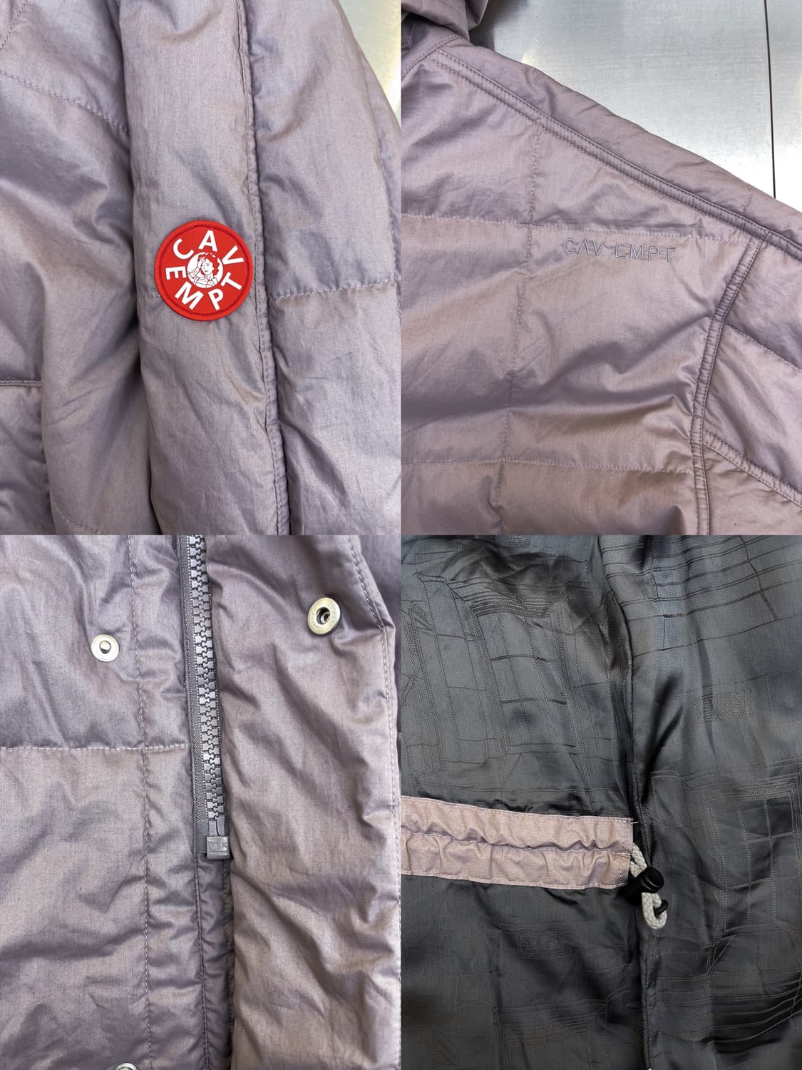 카브엠트 22fw 그리드 스티치 푸퍼 자켓 상품이미지7