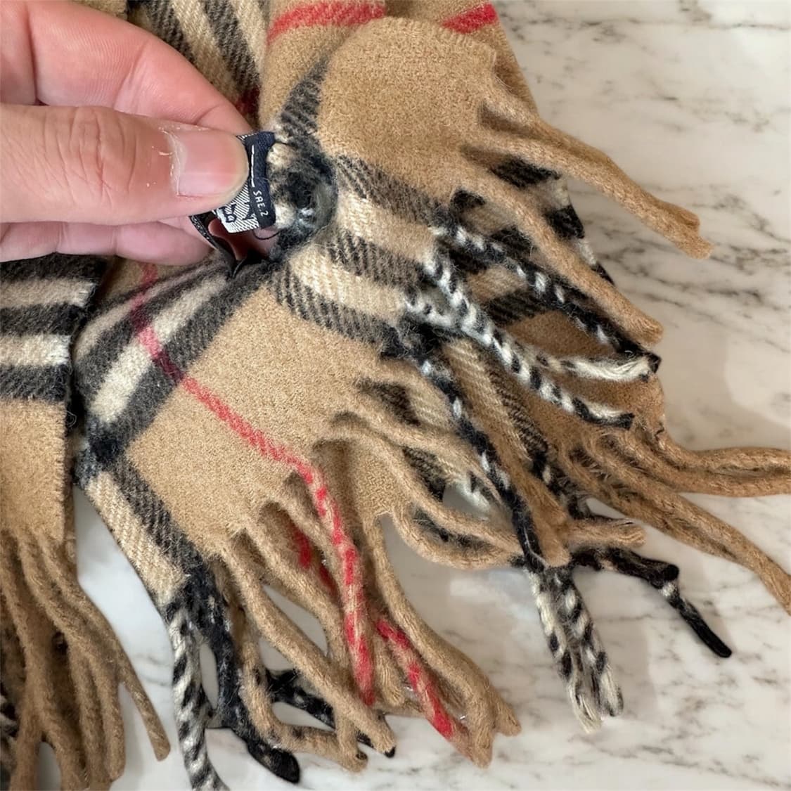 버버리 램스울 노바체크 머플러 상품이미지6