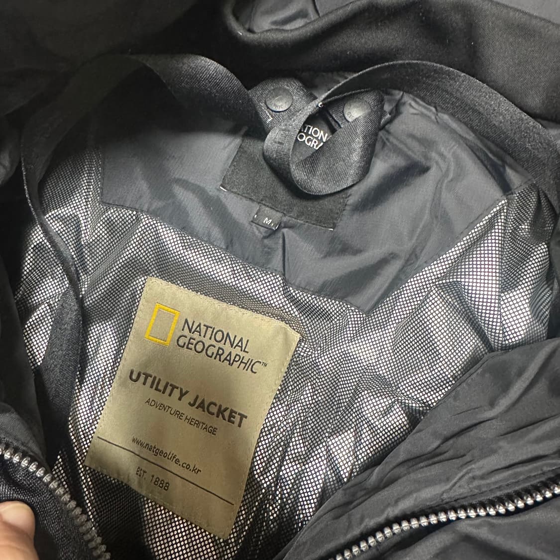 ✨ (바배) 내셔널 지오그래픽 덕다운 블랙 롱패딩  상품이미지3