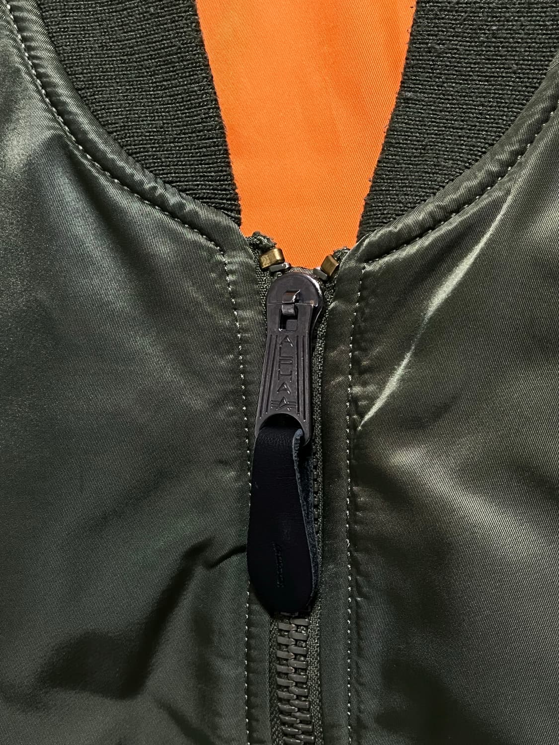 알파인더스트리 MA-1 3XL 세이지그린 상품이미지4