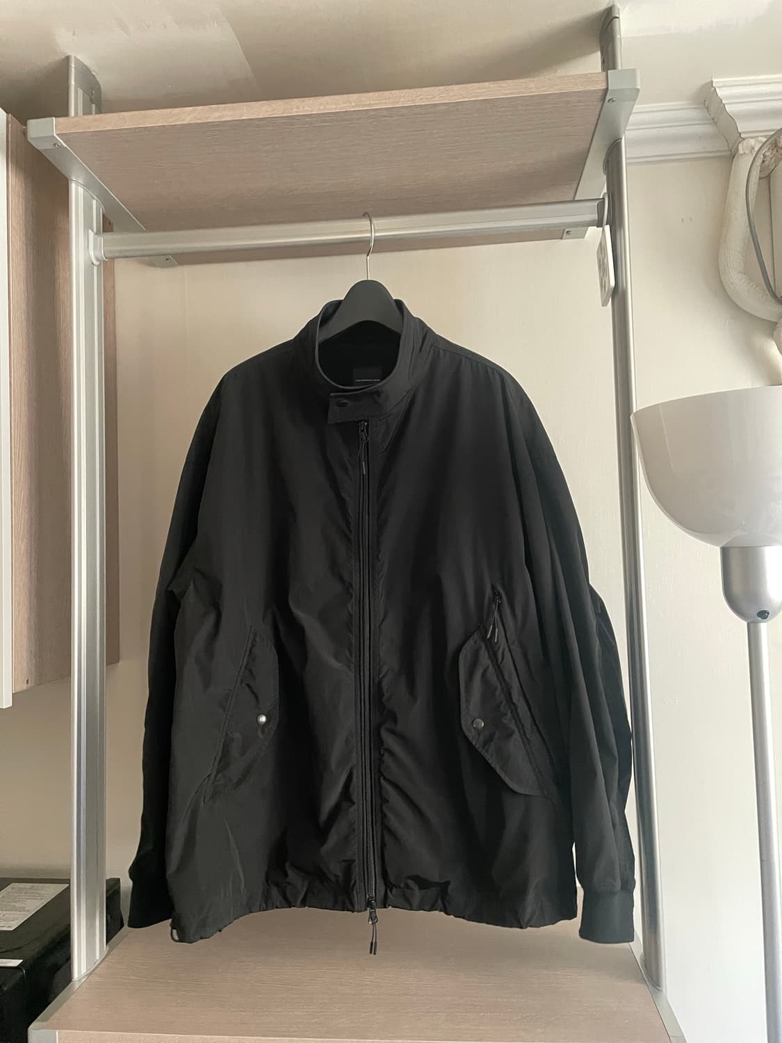 모이프 wide dog ear jacket (나일론 해링턴 자켓) 상품이미지1