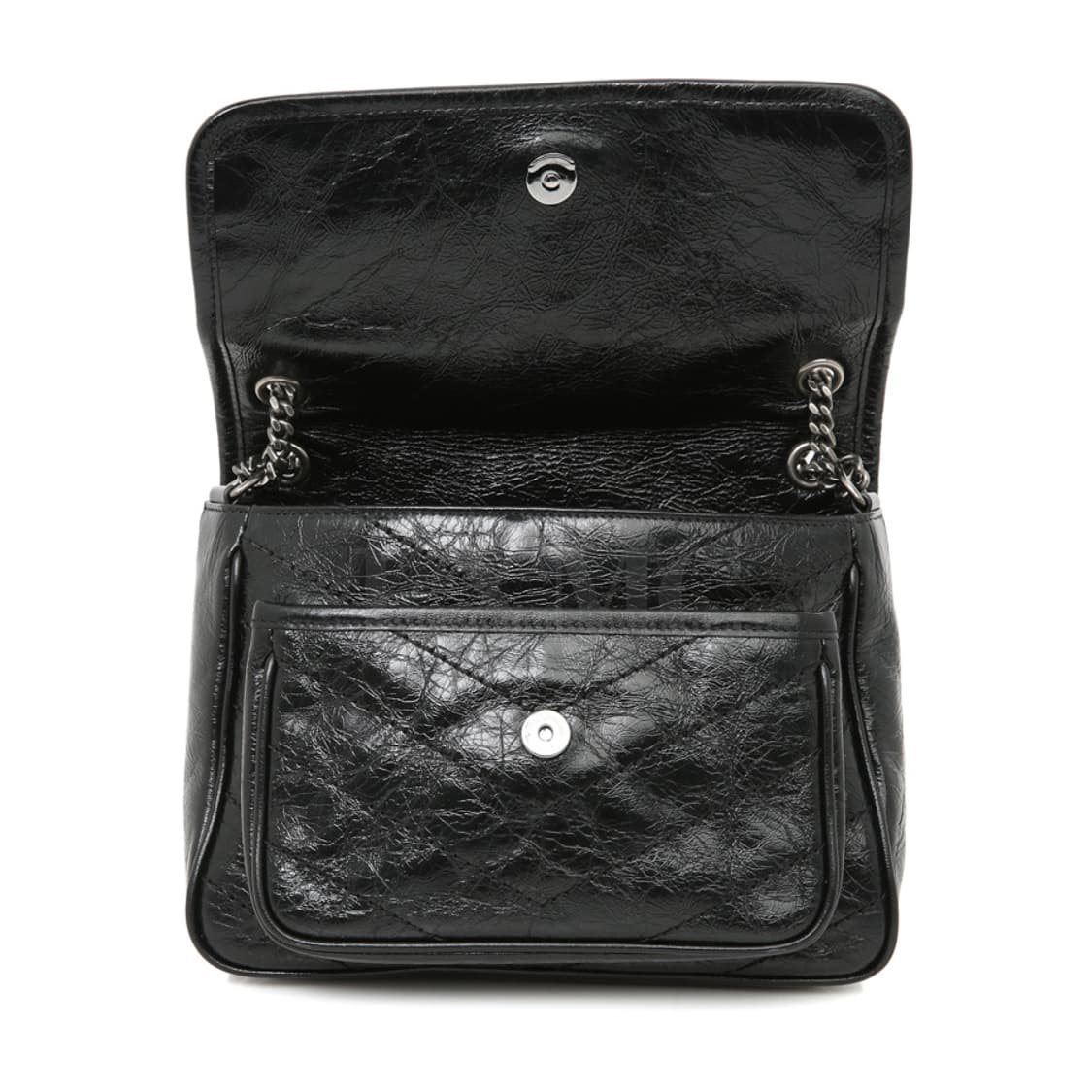 생로랑 니키 체인숄더 베이비 블랙 크로스백 633160 상품이미지9