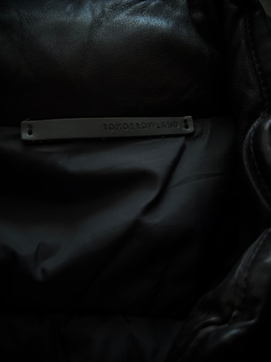 TOMORROWLAND lamb leather padding jacket 상품이미지10