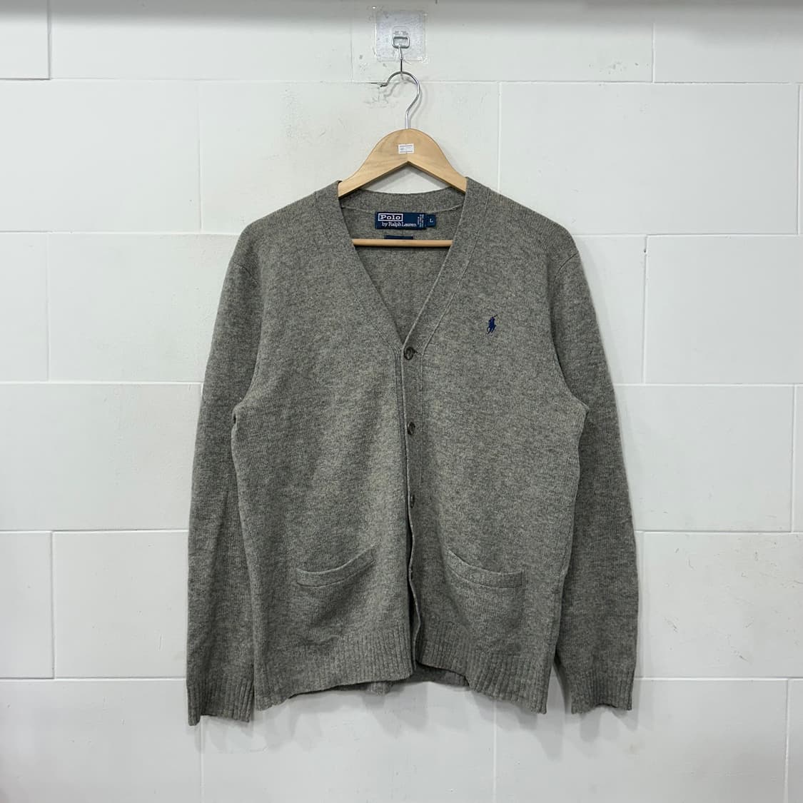 폴로 니트 가디건L 상품이미지1