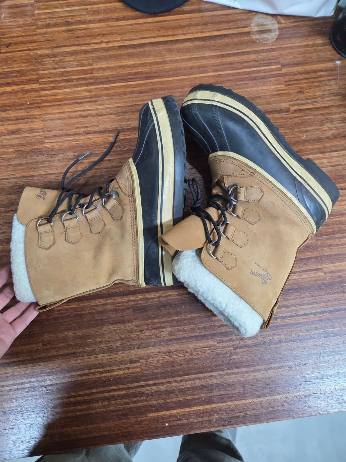 Danner 양털 가죽 방한 덕부츠 265 270  상품이미지3