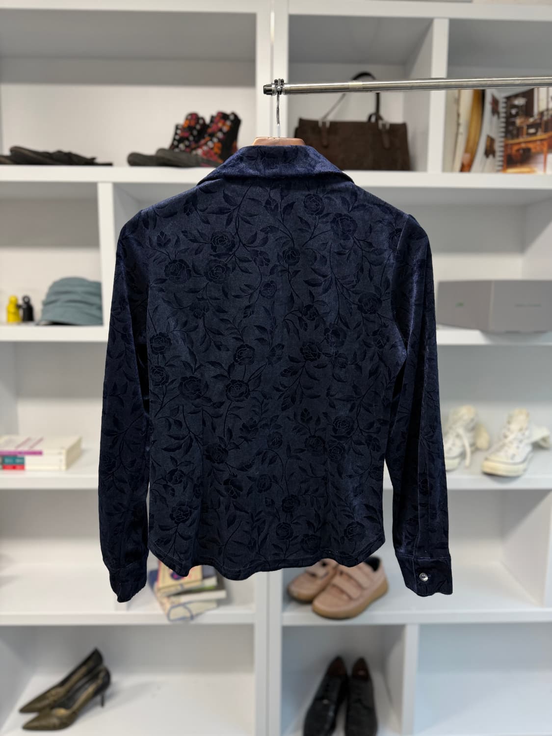 dada de elephant 벨루어 셔츠 상품이미지3