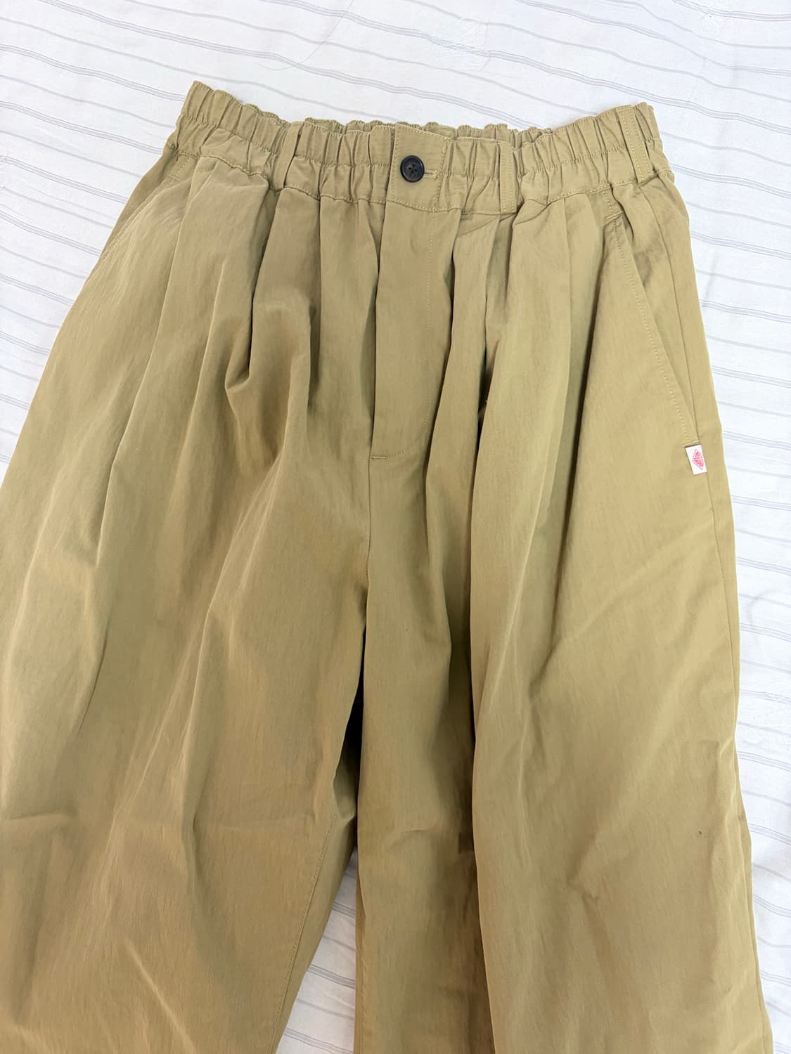 단톤 DANTON 이지 팬츠 브라운 / 새상품(택 제거) / 편하고 핏  상품이미지3