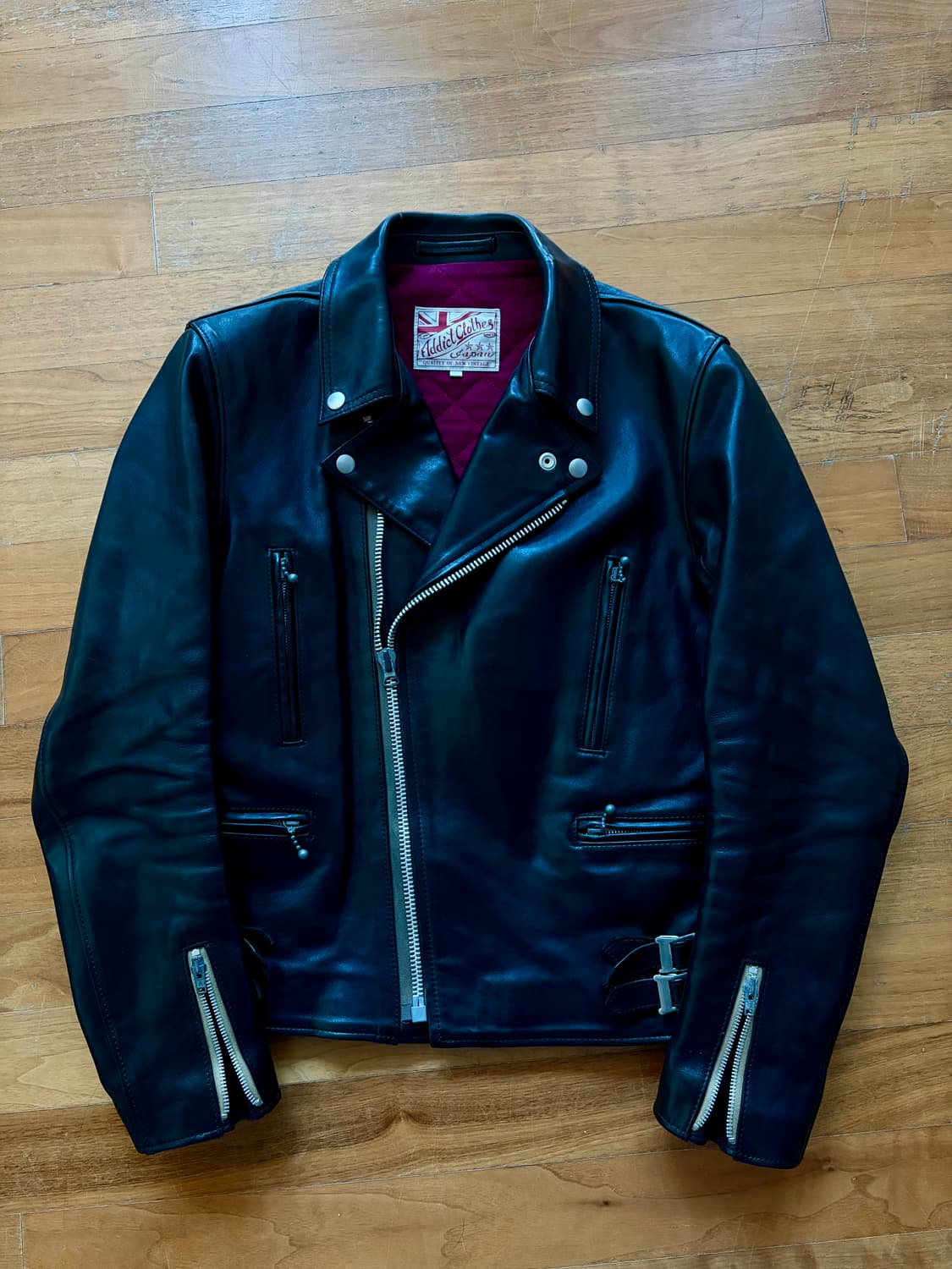 어딕트클로즈 ad-2 홀스하이드 가죽자켓 상품이미지1