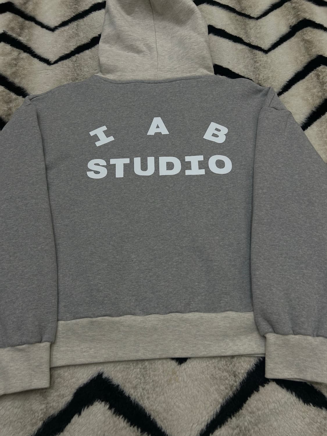 [M]아이앱스튜디오 후드/듀얼그레이/기모 상품이미지2