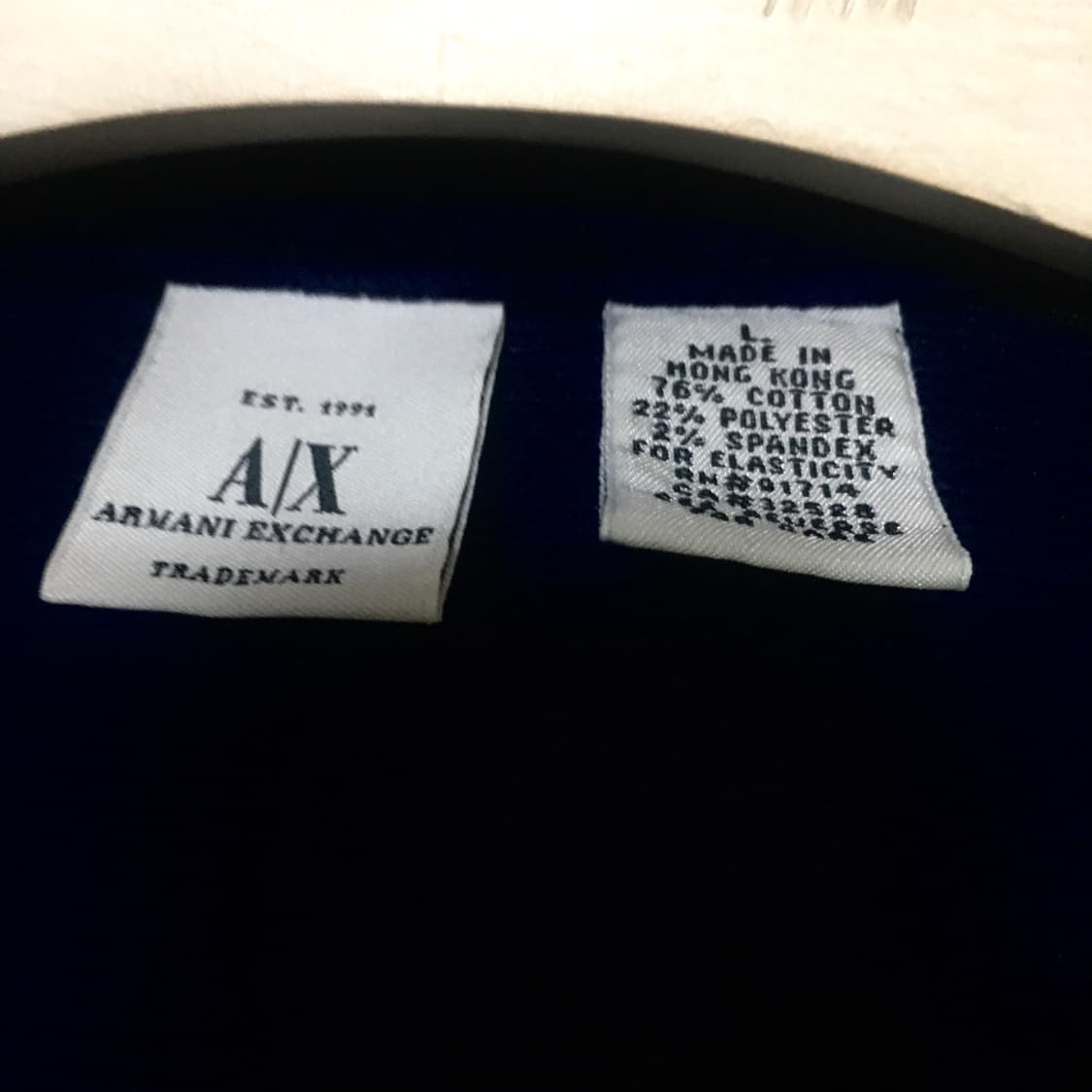 알마니 와이드 벨벳크랙 셔츠 상품이미지4