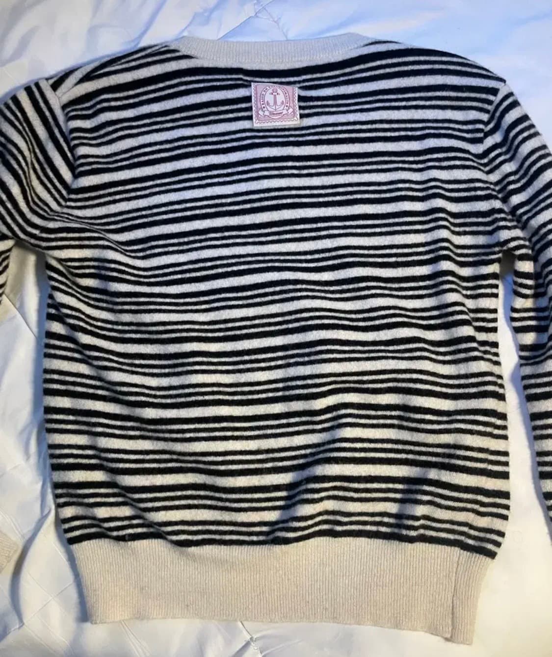 웨이비니스 헨리넥 스트라이프 니트 상품이미지4