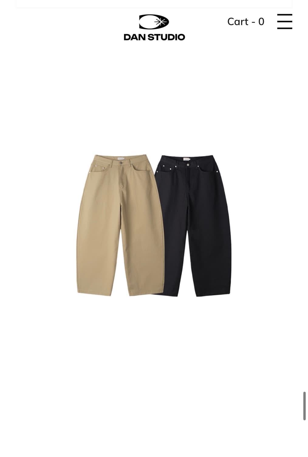 단 스튜디오 벌룬팬츠 상품이미지1