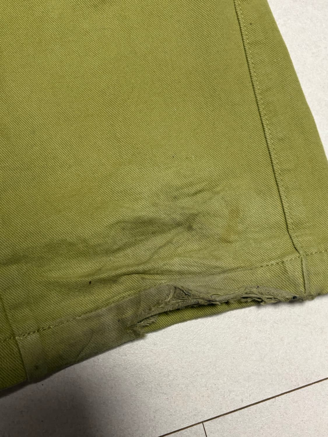 플라스틱프로덕트 wave zipper pants(M size) 상품이미지4