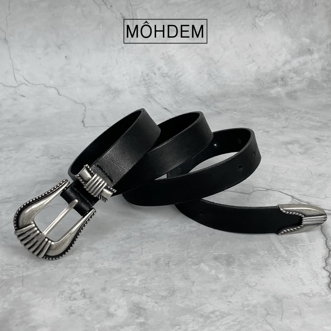 [Unisex] 클래식 웨스턴 벨트 상품이미지5